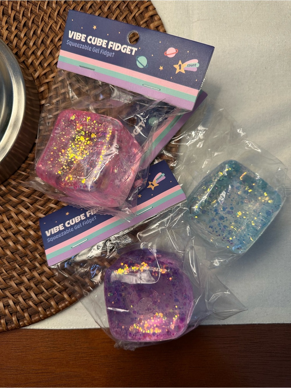 Glitter Cubes - 3